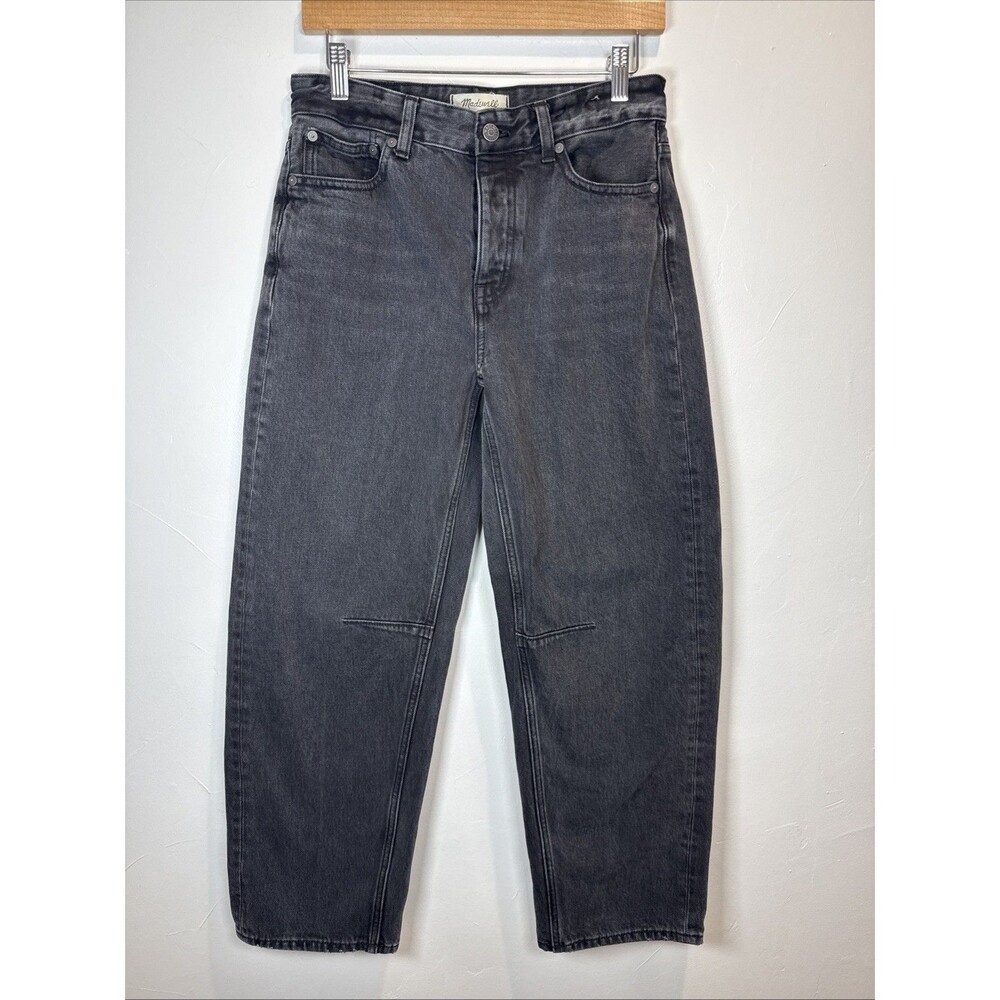 Madewell The Darted Barrel Leg Jean Size 25 Olenda Wash?